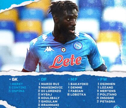 Napoli-Az, Insigne torna tra i convocati di Gattuso