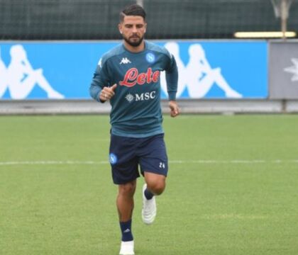 Napoli, seduta mattutina: terapie e lavoro in campo per Insigne