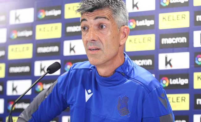 Real Sociedad, Alguacil: “Peccato, abbiamo giocato meglio del Napoli! Nessuna paura”