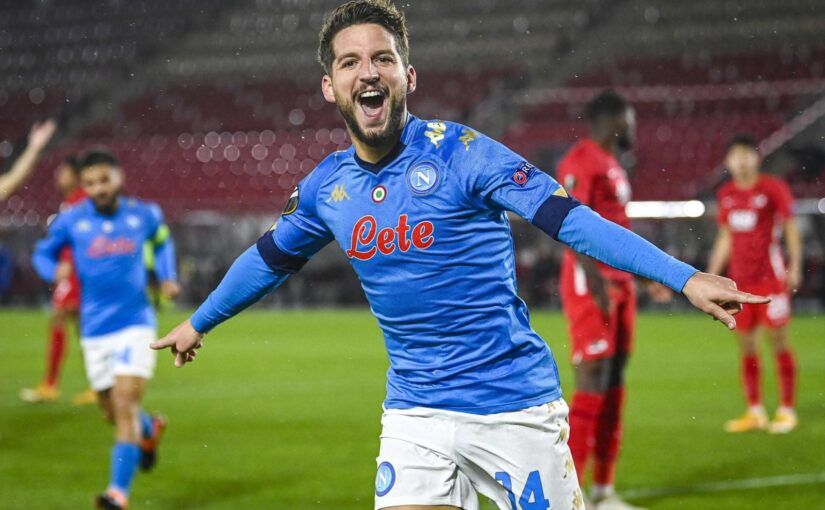 Az Alkmaar-Napoli 1-1: Mertens non basta, qualificazione rinviata