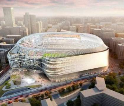 Come sarà il nuovo Santiago Bernabeu (VIDEO)
