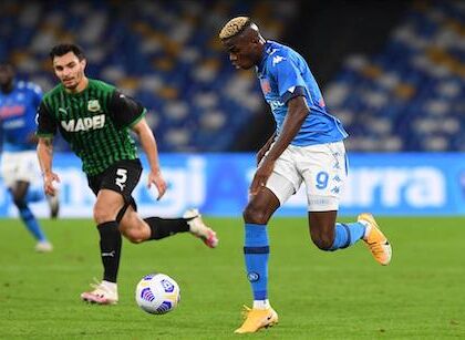 CorSport: Osimhen rientra oggi a Napoli, domani le visite mediche