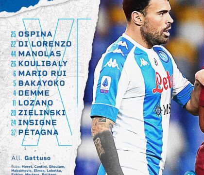 Crotone-Napoli, Petagna titolare con Lozano, Zielinski e Insigne