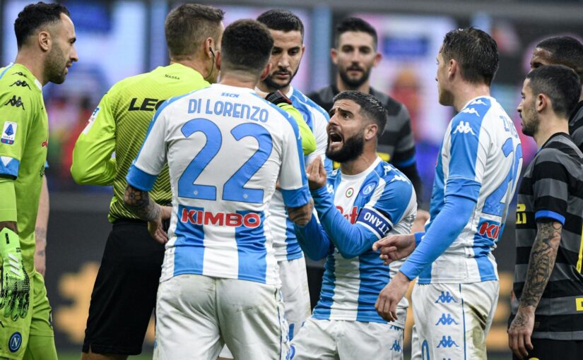 Insigne, scuse all’arbitro Massa. E Morata potrebbe aiutarlo