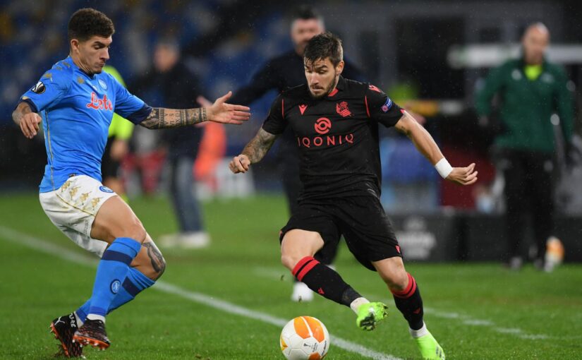 Napoli-Real Sociedad 1-1, il tabellino