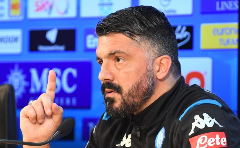 Gattuso: “Voglio un grande Napoli. Psg-Basaksehir? Brutta pagina di calcio”