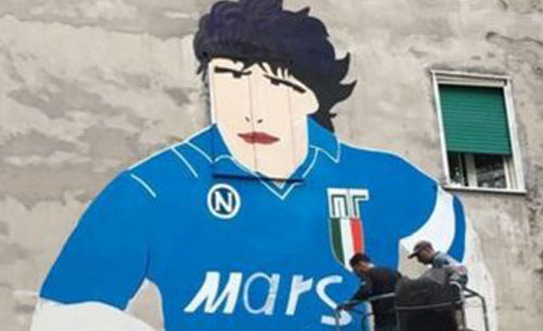 Maradona, una cappella dedicata ai Quartieri Spagnoli. Varriale: “Stiamo raccogliendo i fondi”