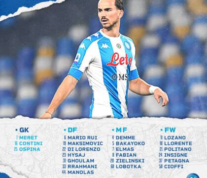 Cagliari-Napoli, Gattuso convoca Cioffi, attaccante della Primavera