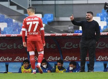 Chissà Callejon cosa avrà pensato guardando l’azione del taglio di Insigne per Lozano