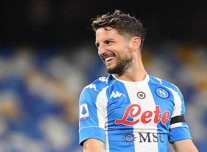 CorSport: Napoli-Fiorentina, Mertens fuori condizione atletica, non sarà titolare