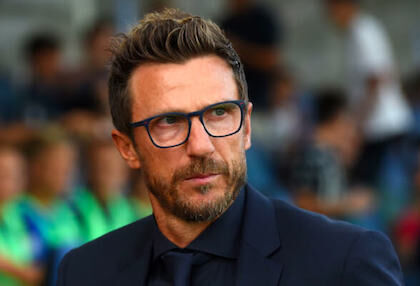 Di Francesco: “La nostra inferiorità numerica ha avvantaggiato il Napoli”
