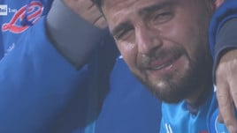 Insigne scoppia in lacrime alla fine di Juve-Napoli