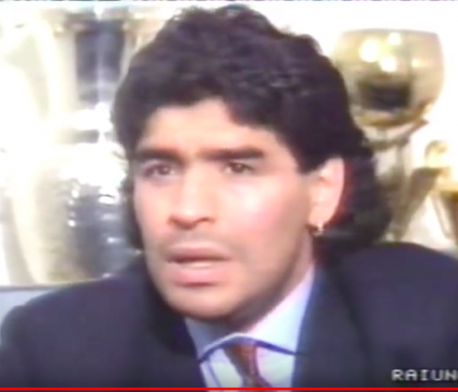 Maradona non ingannò mai nessuno, solo se stesso