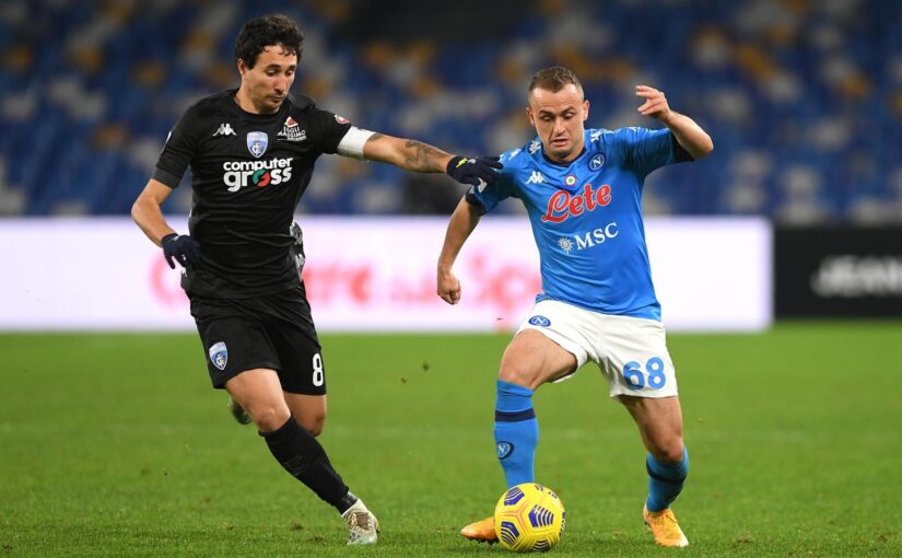 Napoli-Empoli 3-2, il tabellino