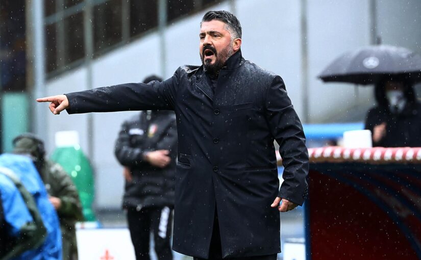 Napoli, Gattuso al lavoro in vista della Supercoppa con la Juve