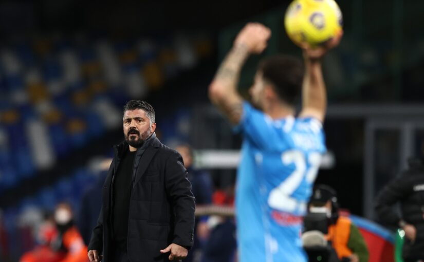 Napoli, Gattuso convoca 22 giocatori per il Parma