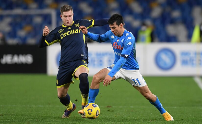 Napoli-Parma 2-0, il tabellino
