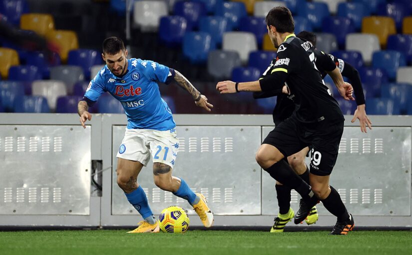 Napoli-Spezia 4-2, il tabellino