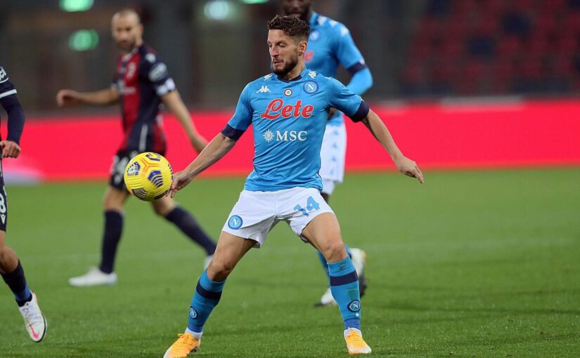 Napoli, per Mertens lavoro a parte e terapie