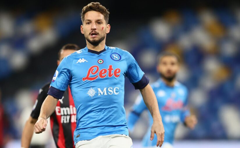 Napoli, si rivede Mertens in parte con il gruppo