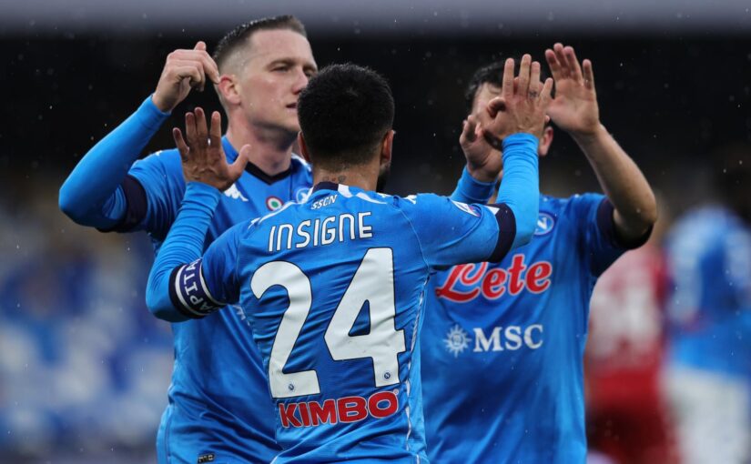 Napoli, tutti negativi i tamponi in vista della Supercoppa con la Juve