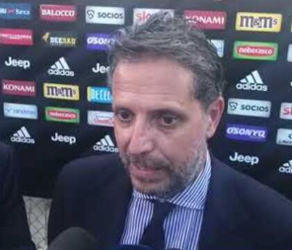 Paratici sui positivi: “La viviamo con grande responsabilità, attenendoci ai protocolli”