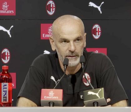 Pioli: “Nel nostro mestiere essere sotto pressione significa essere arrivati ad un certo livello”