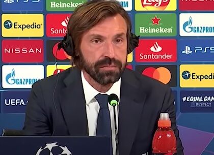 Pirlo: «Non vorrei più vedere partite come quella fatta con la Fiorentina»