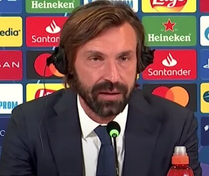 Pirlo: “Aspettiamo l’esito dei tamponi. Dybala? Ieri aveva la febbre, oggi sta meglio”