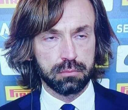 Povera Juve, costretta a sorbirsi la barzelletta di Pirlo Grande Motivatore