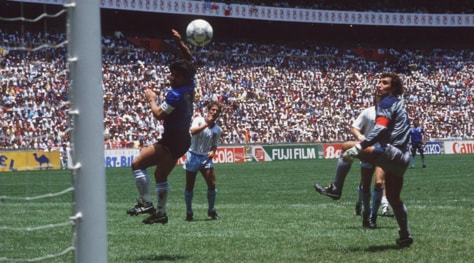 Quando Maradona anticipó la mano de Dios a Udine