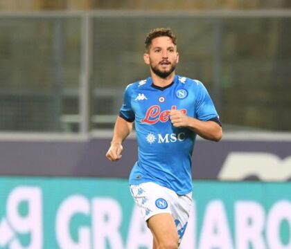 Sky: Napoli-Fiorentina, Mertens parte dalla panchina