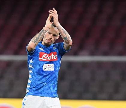 Stazione Maradona della Cumana, imbrattato il murale dedicato ad Hamsik