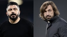 Supercoppa, diretta Juve-Napoli: Gattuso e Pirlo in conferenza stampa
