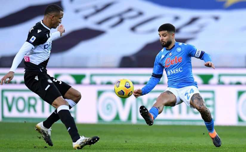 Udinese-Napoli 1-2, il tabellino