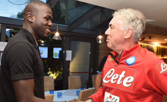 Koulibaly espulso a Milano, la rivelazione di Ancelotti: “Feci una promessa a Kalidou”
