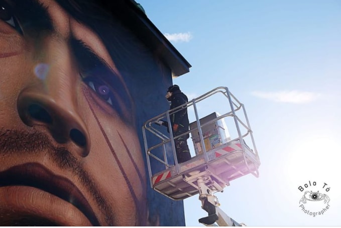 Maradona, nuovo murales di Jorit dedicato all’ ex Pibe de Oro!