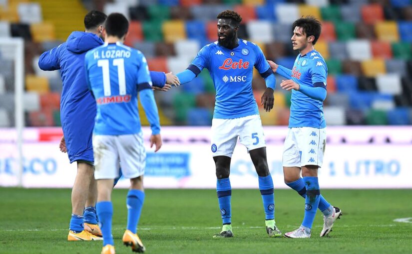 Napoli, Bakayoko: “Contento per il gol. Dovevamo dare un segnale”