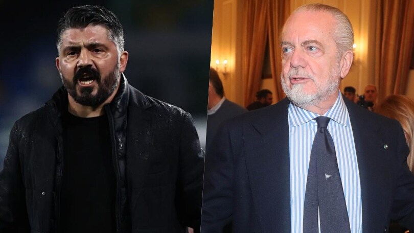 Gattuso-De Laurentiis, sempre gelo