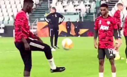 Il riscaldamento alla Maradona di Amad Diallo, il gioiellino che lo United ha preso dall’Atalanta (VIDEO)