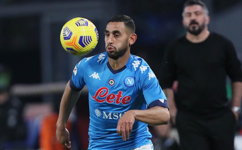 Napoli, Ghoulam positivo al Covid.19: giocatore in isolamento