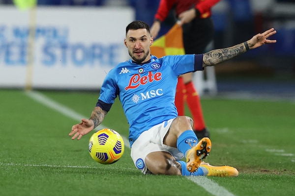 Napoli, per Politano niente di grave. Demme quasi recuperato