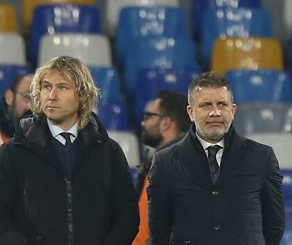 Paratici e Nedved che inveiscono contro gli arbitri di Napoli-Juve rischiano una squalifica