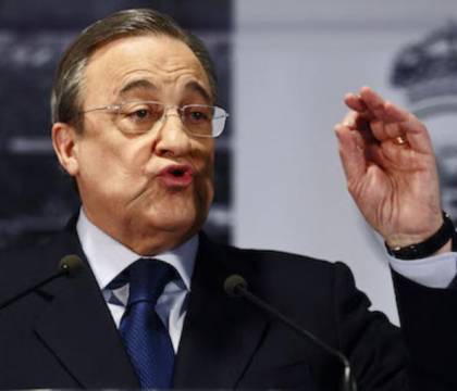 Real Madrid, Florentino Perez è positivo al coronavirus