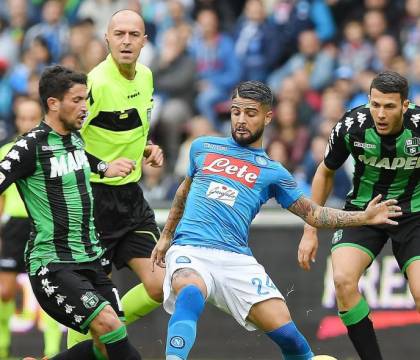 Ufficializzato l’orario di Sassuolo-Napoli e dove sarà possibile vederla