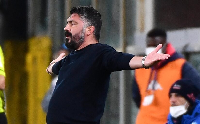 Napoli, Gattuso amaro: “Perdiamo le partite in fotocopia”