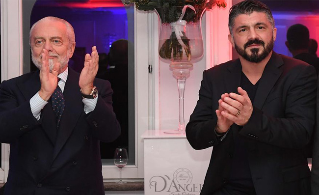 CORRIERE – De Laurentiis-Gattuso, patto Champions. Deciso il futuro di Ringhio