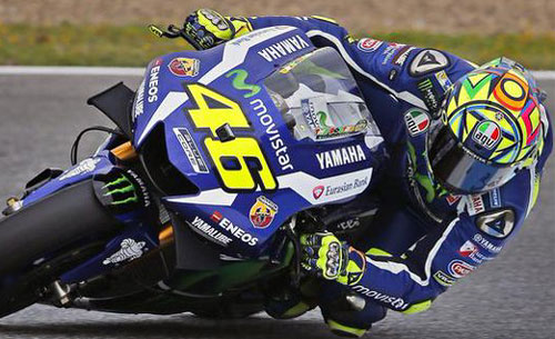 Qualifiche MotoGP, super Rossi è quarto. Pole per Bagnaia