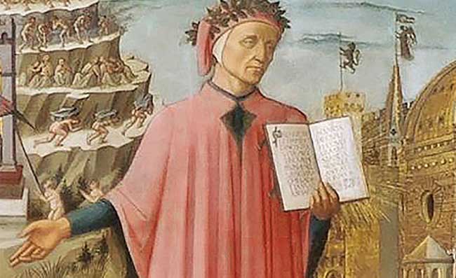 Dante Alighieri, c’è tanta Napoli nella Divina Commedia. La scoperta di Galileo Galilei