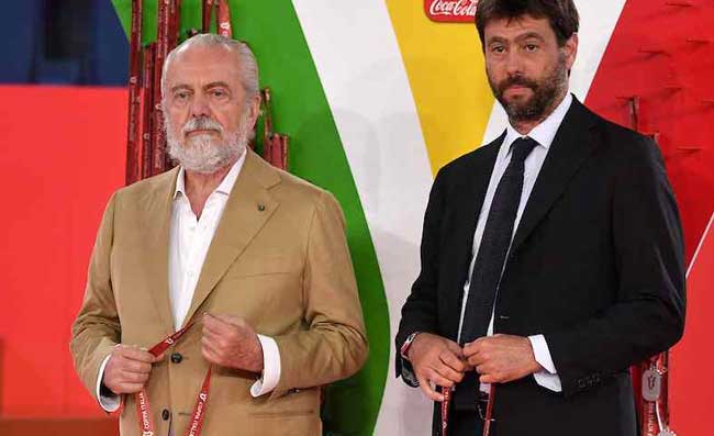 Juventus, da Torino: “De Laurentiis e Agnelli sono pappa e ciccia”